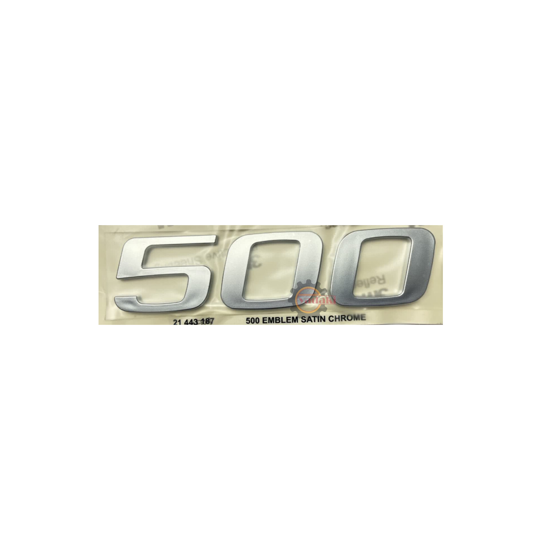 21410383-21409354-21443187.jpg آرم عدد 500 دریچه بغل FH500 مات طرح اصلی - تصویر 1