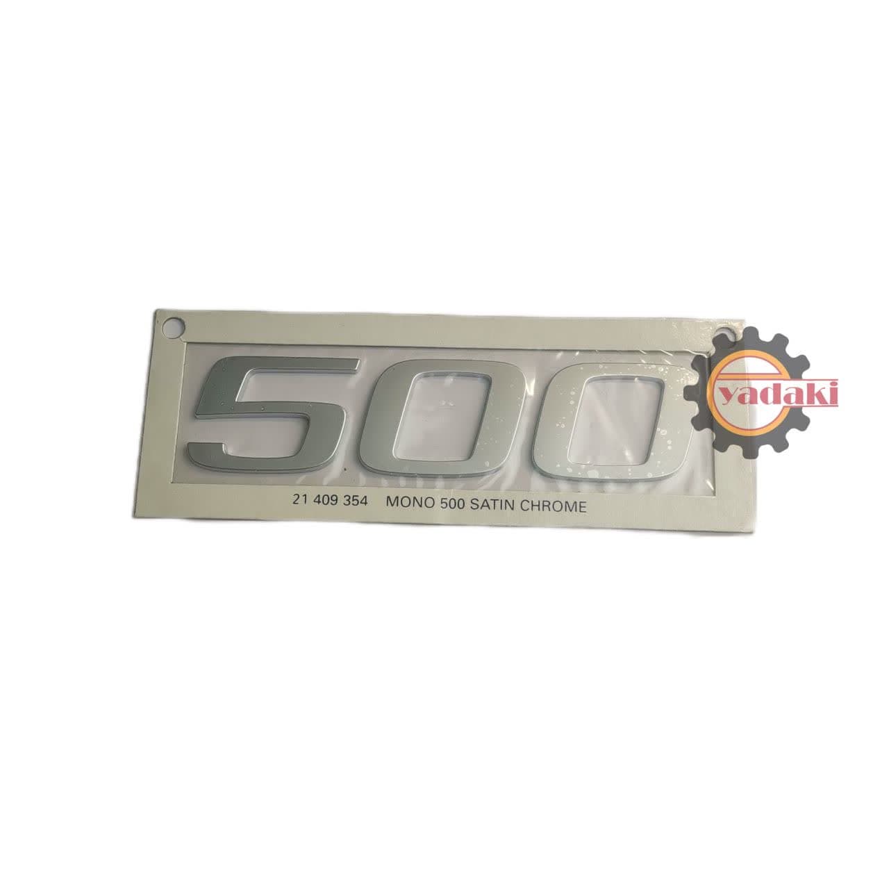 21410383-21409354.jpg آرم عدد 500 دریچه بغل FH500 یا FH4 اصلی چپ - تصویر 1