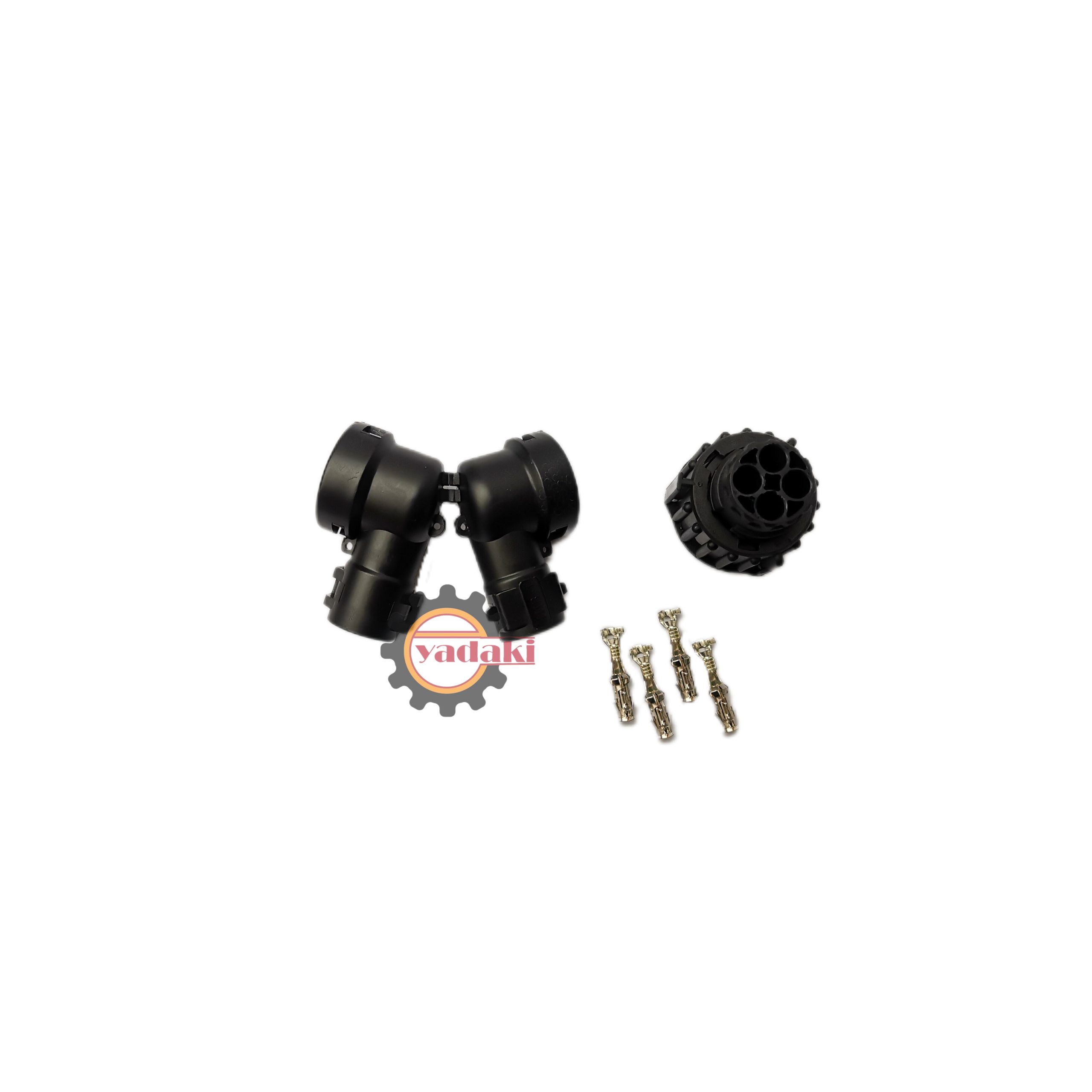 267-scaled-1.jpg سوکت چهار فیش بوق انژکتور گیربکس FH12 FH13 ایرانی - تصویر 1