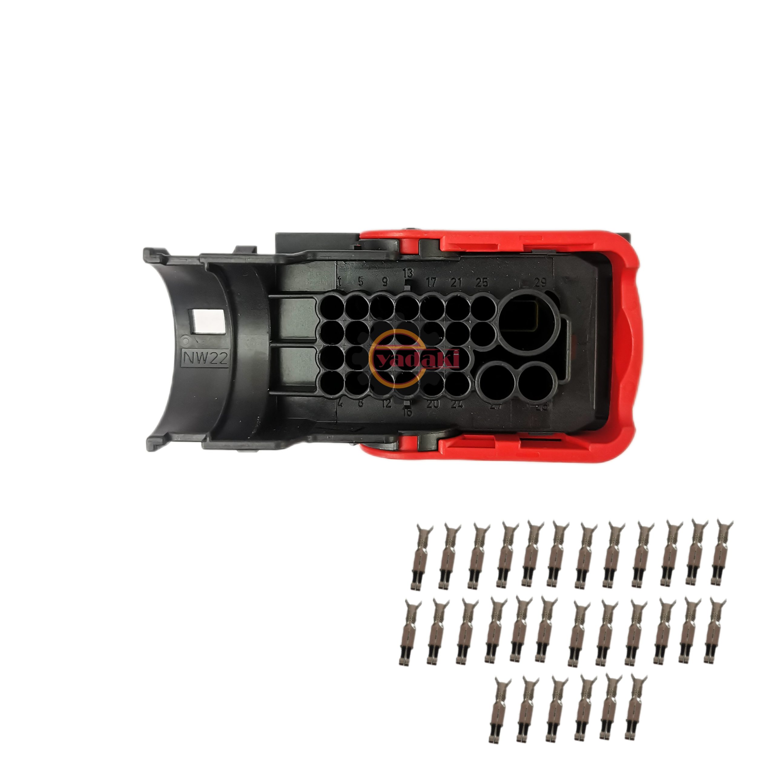 358-scaled-1.jpg سوکت اهرمی یونیت چراغ FH500 مشکی - تصویر 1