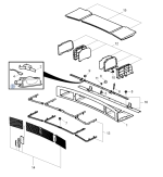 چراغ led داخل دریچه کابین و جعبه کنسول سقف FH500 یا FH4 اصلی - تصویر 2