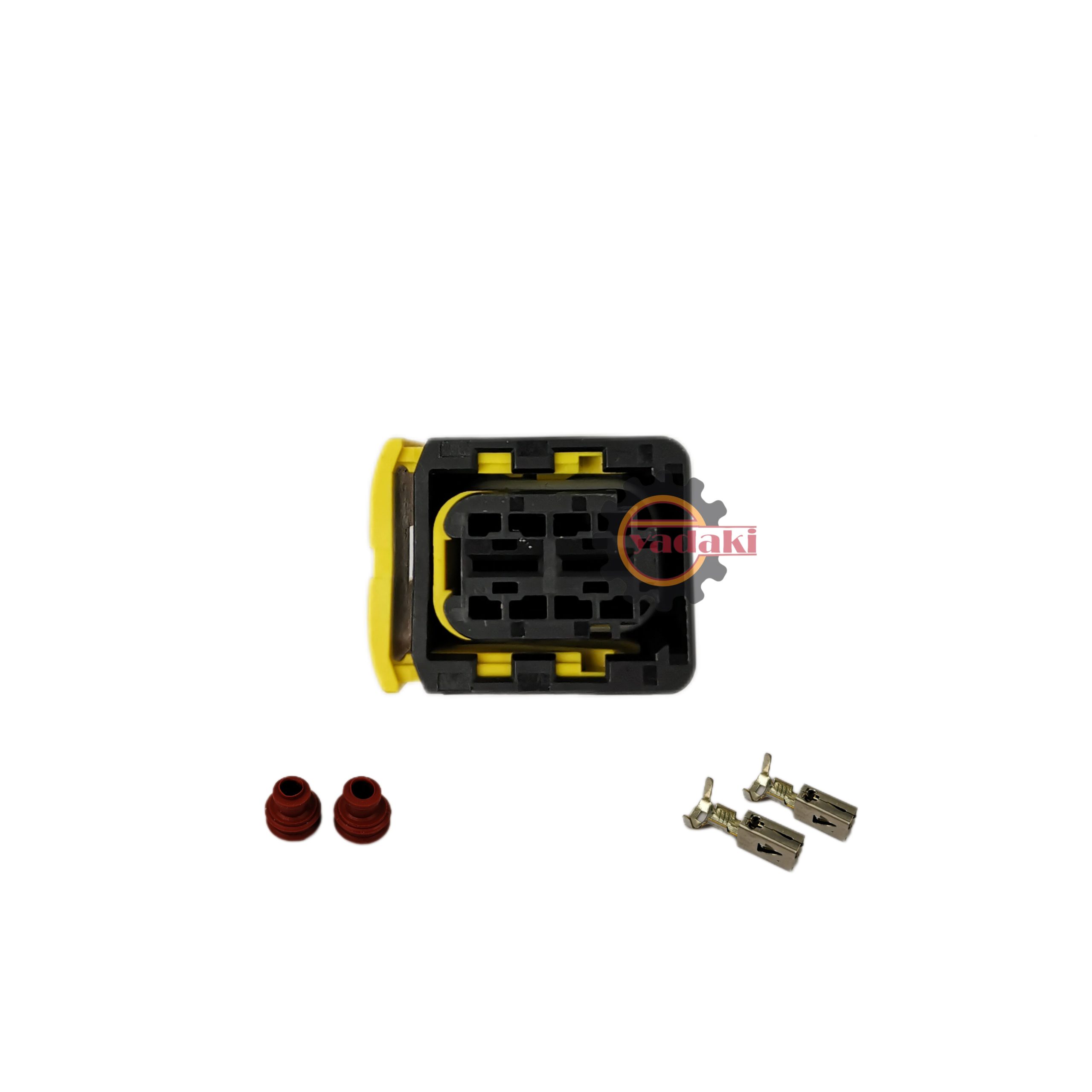eee353-scaled-1.jpg سوکت دو فیش بزرگ FH500 ضامن دار ایرانی - تصویر 1