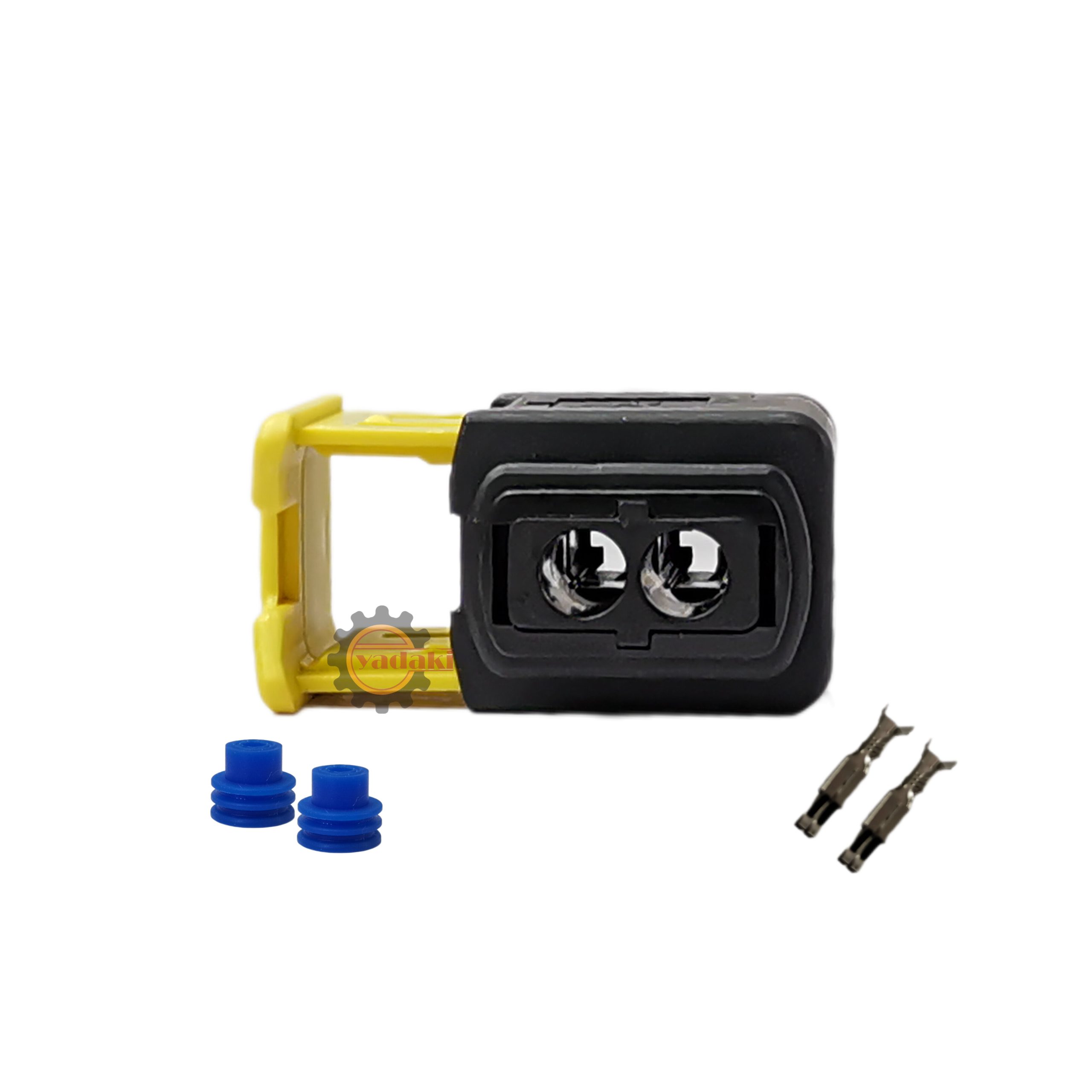 eee356-scaled-1.jpg سوکت دو فیش مشکی FH500 ضامن دار ایرانی - تصویر 1
