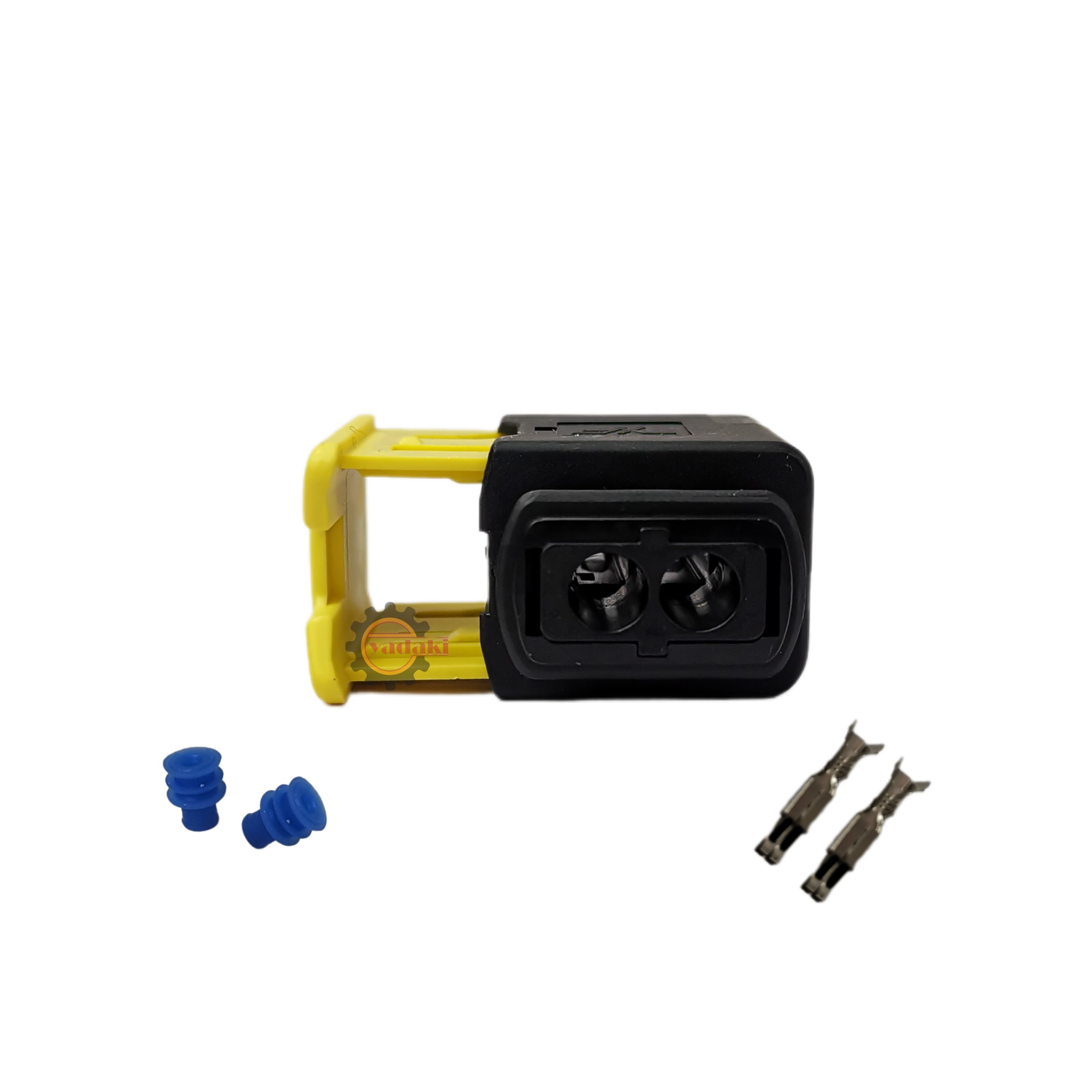 eee371-scaled-1.jpg سوکت دو فیش ضامن دار بدون لبه FH500 ایرانی - تصویر 1